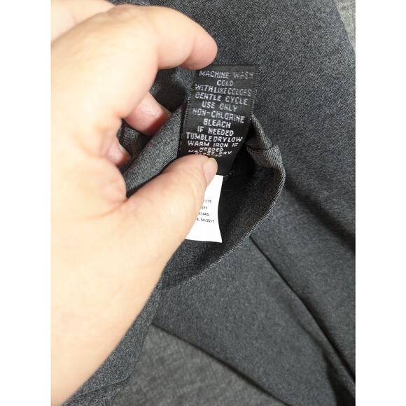 Torrid Women's Fitted Military Jacket Front Piping Buttons Grey Size 2X - Picture 7 of 11